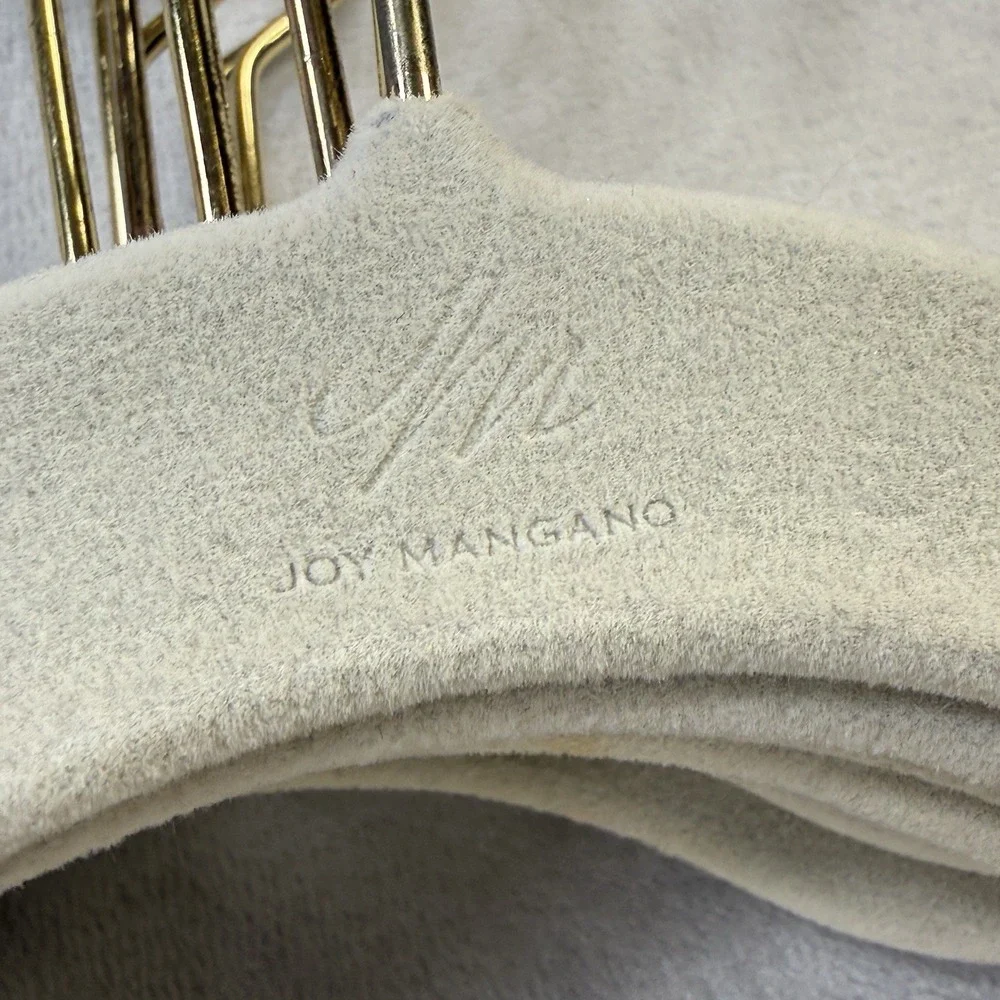 Lot‎ 57 Joy Mangano Velvet Clothes Hangers Mixed Colors Gold Hooks